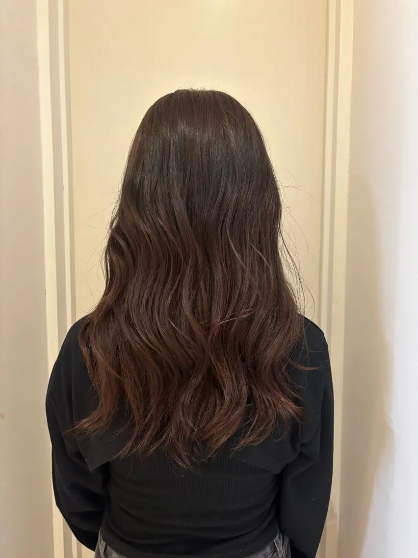 ロング みぞぐち じゅりのヘアスタイル