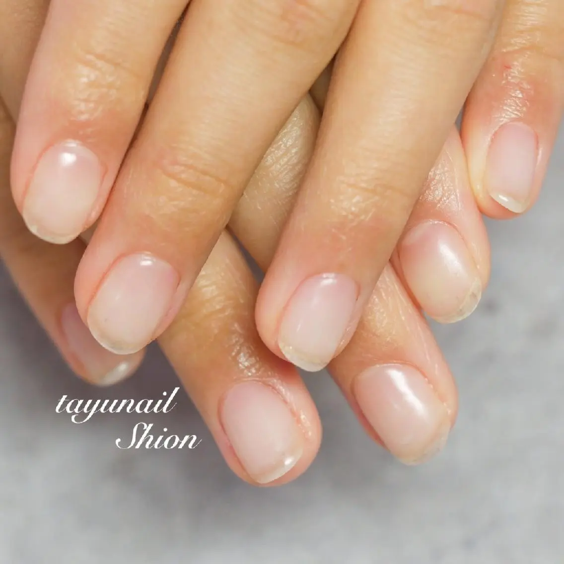 ネイル ブルー ジェルネイル パラジェル 春ネイル ネイルサロン 【たゆnail】のネイルデザイン