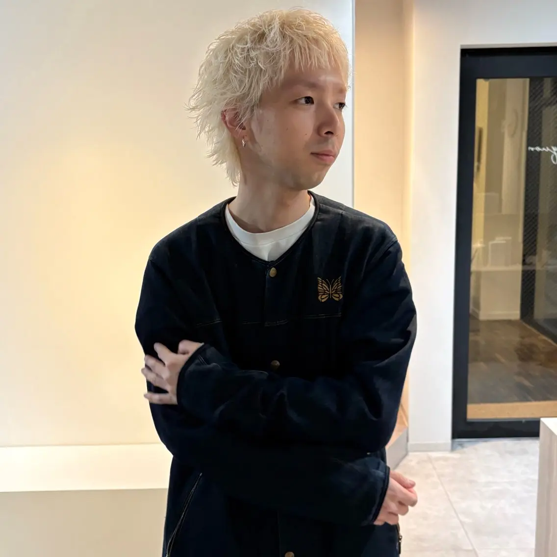 ショート カラー メンズ カット ヘアカラー KINOメンズカット /レディースモデルのヘアスタイル