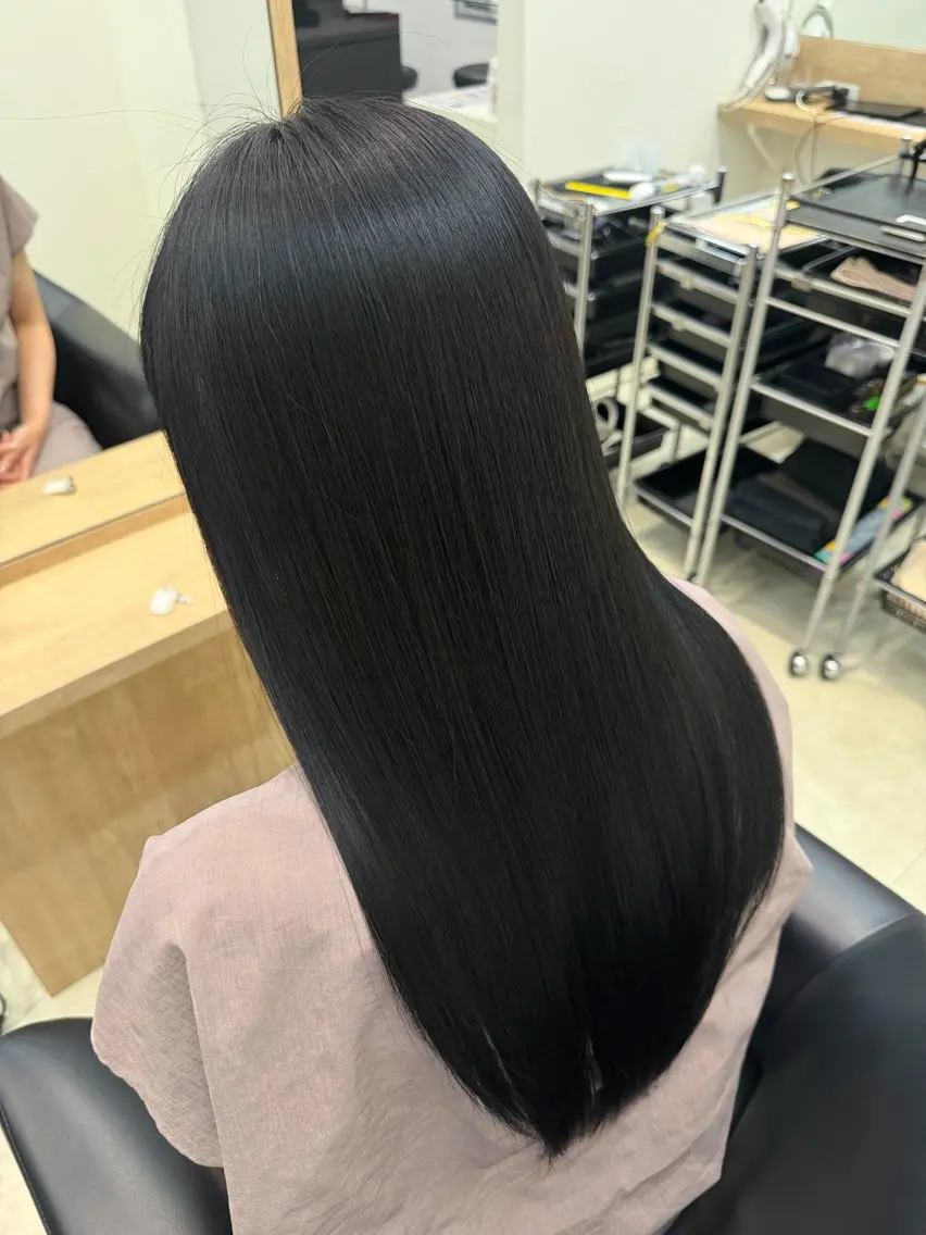 ロング トリートメント トリートメント 岩本 達のヘアスタイル
