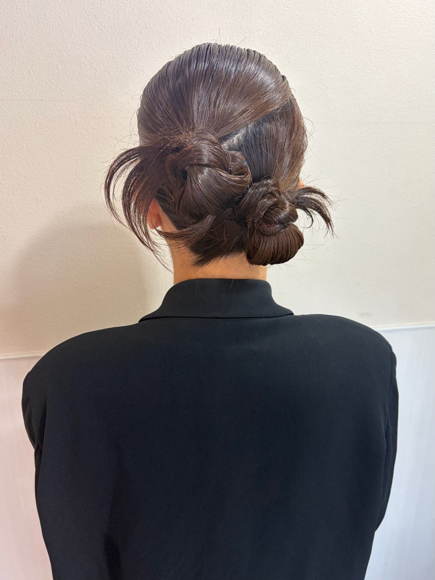 ミディアム ヘアセット 似合わせカット⌇ヘア セット⌇A i🤍のヘアスタイル