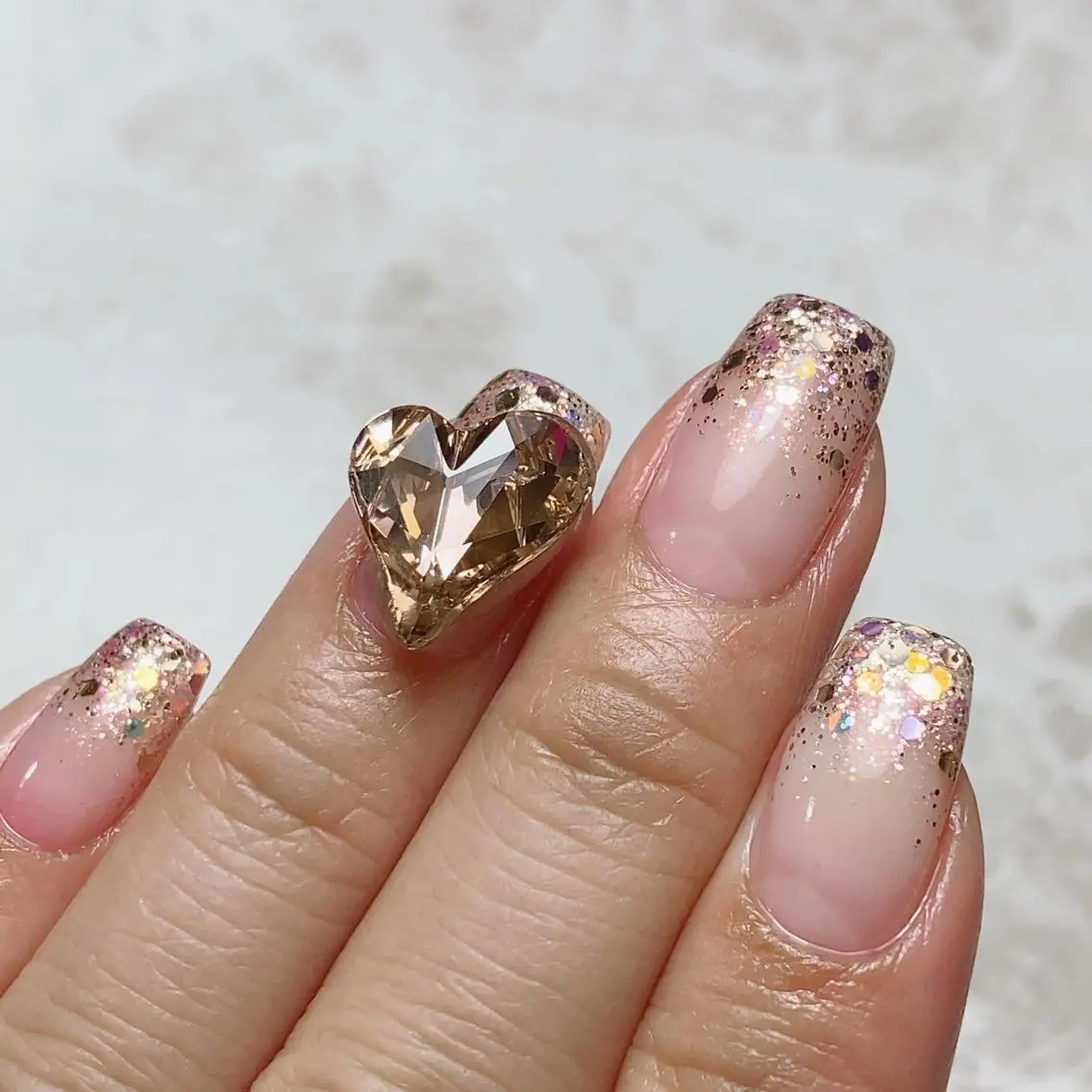 ネイル ラメ(グリッター) ハンドネイル Nail Salon CIARAのネイルデザイン