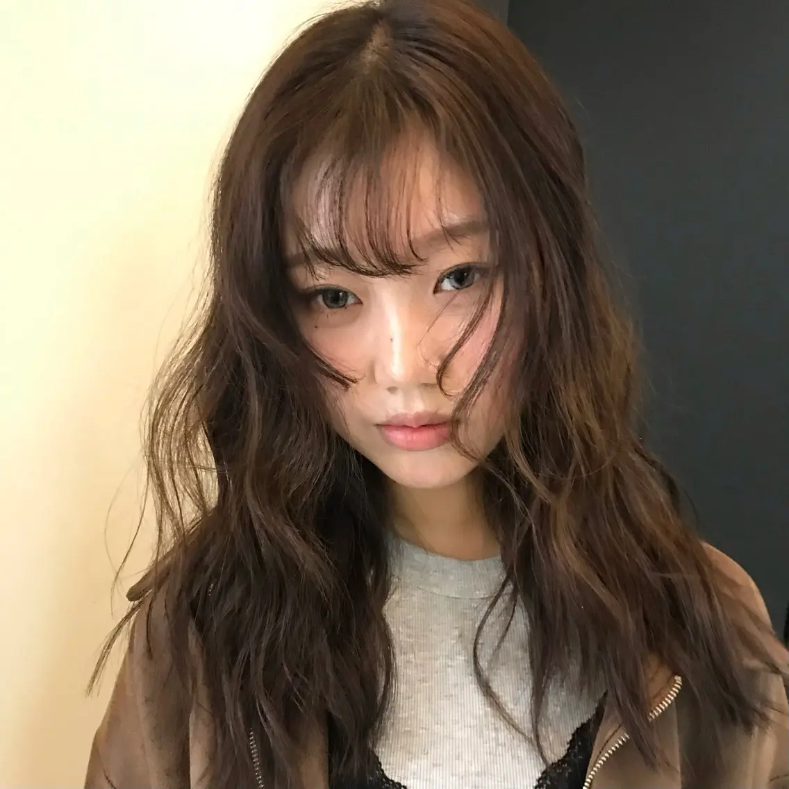 ヘアアレンジ Kaho 心斎橋カラーモデルのヘアスタイル