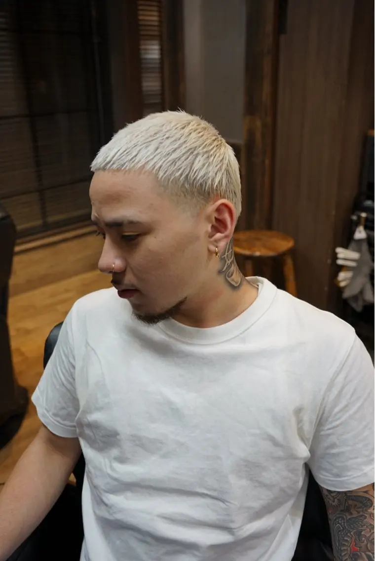 ショート 川満 瀬那のヘアスタイル