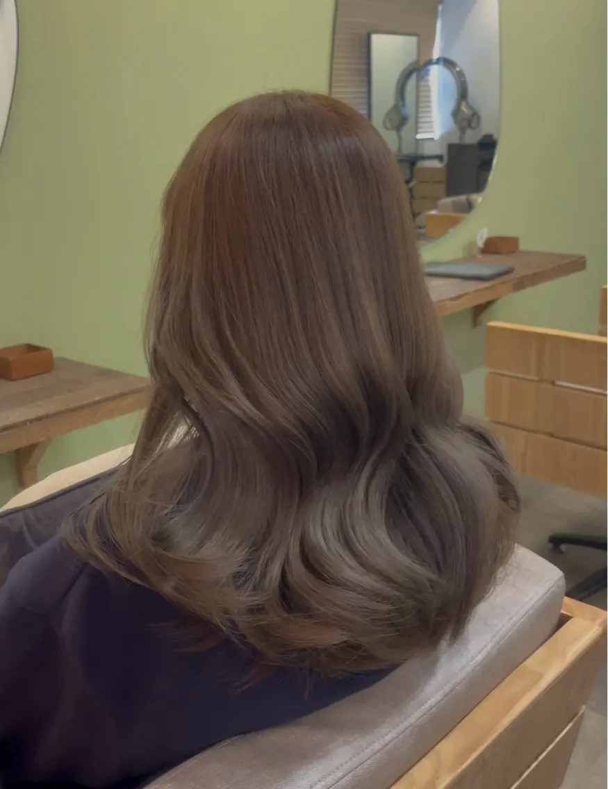 セミロング ヘアカラー 十条/カラー 「yuya」のヘアスタイル