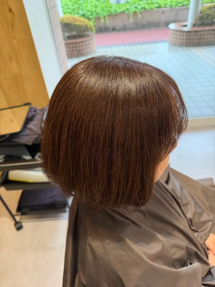 ミディアム ヘアカラー 加藤 拓哉のヘアスタイル