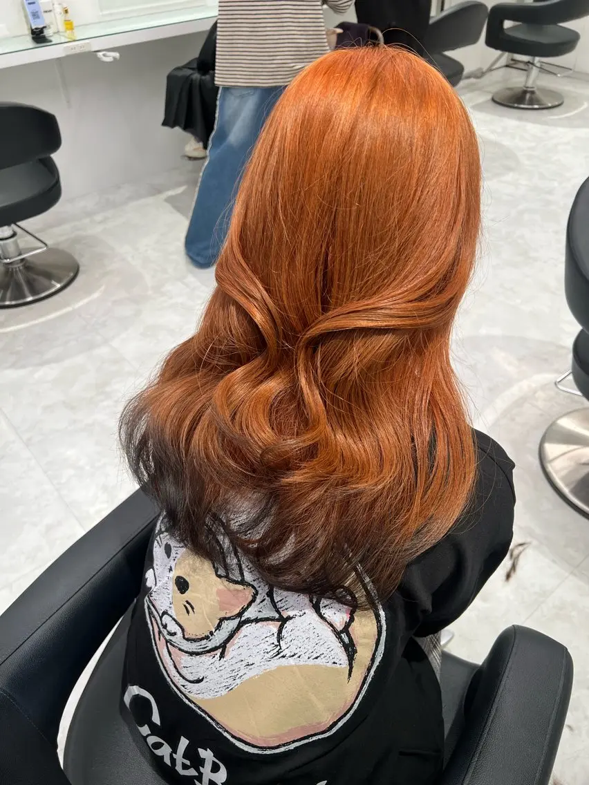 カラー ヘアカラー トリートメント ブリーチなし透明感 💗RYOTAのヘアスタイル
