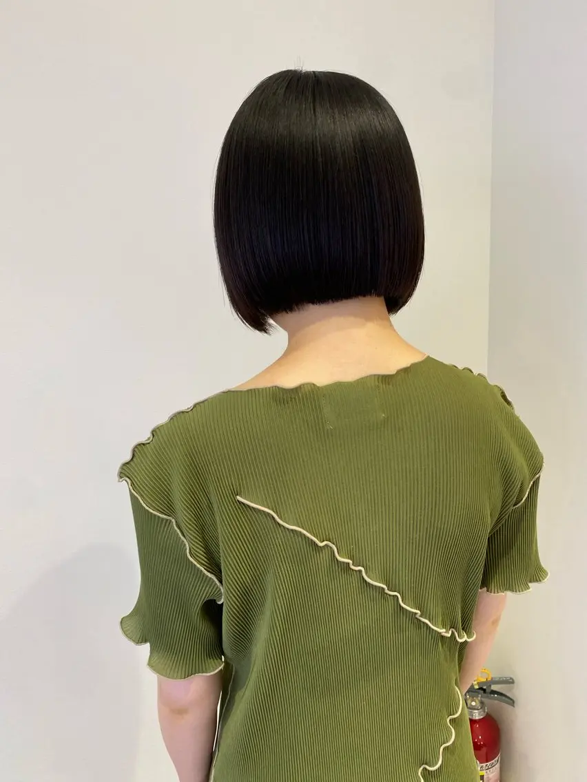 ショート パーマ 縮毛矯正 寺内 紳悟のヘアスタイル