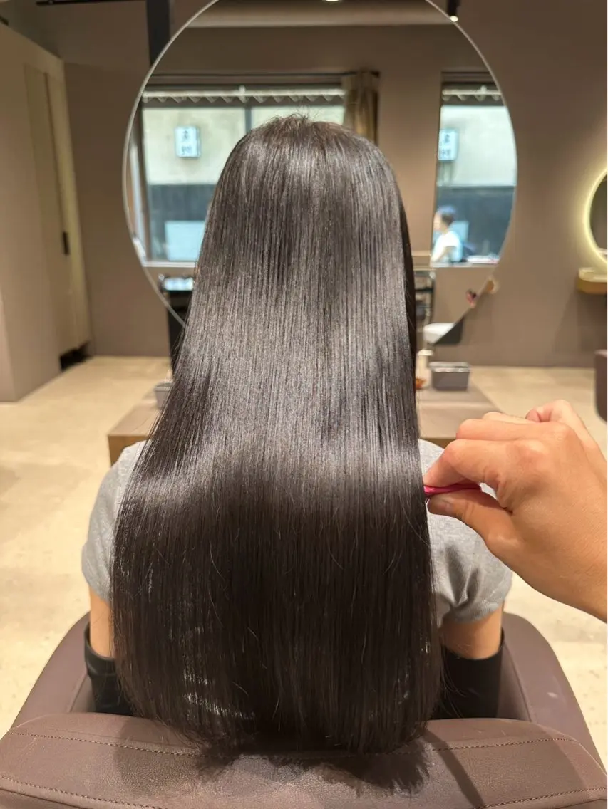 ロング トリートメント 星 杏香⭐️のヘアスタイル