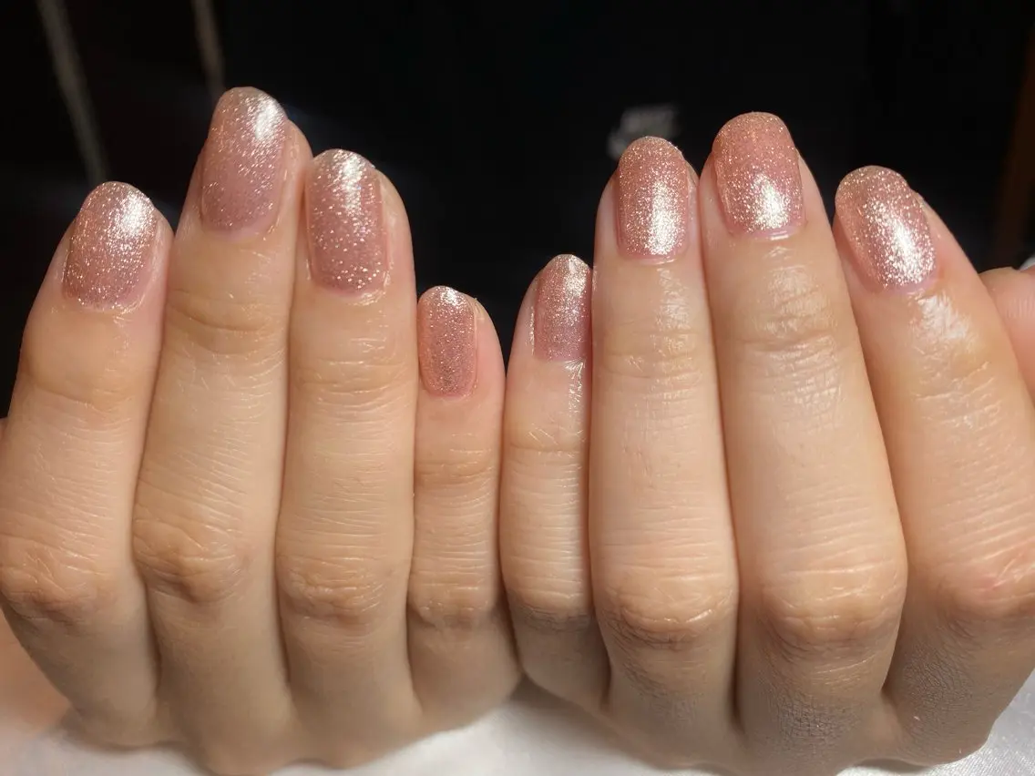 ネイル ラメ(グリッター) Kan Hanaeのネイルデザイン