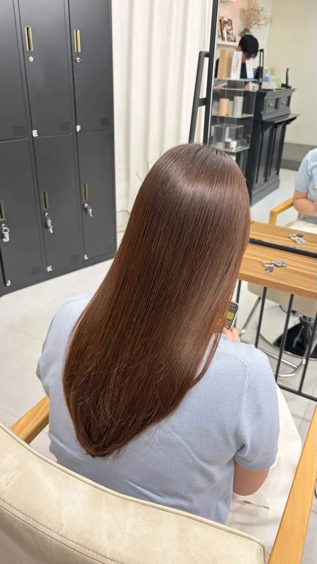 トリートメント ヘッドスパ 瑠美／ブリーチ モデル募集💫のヘアスタイル