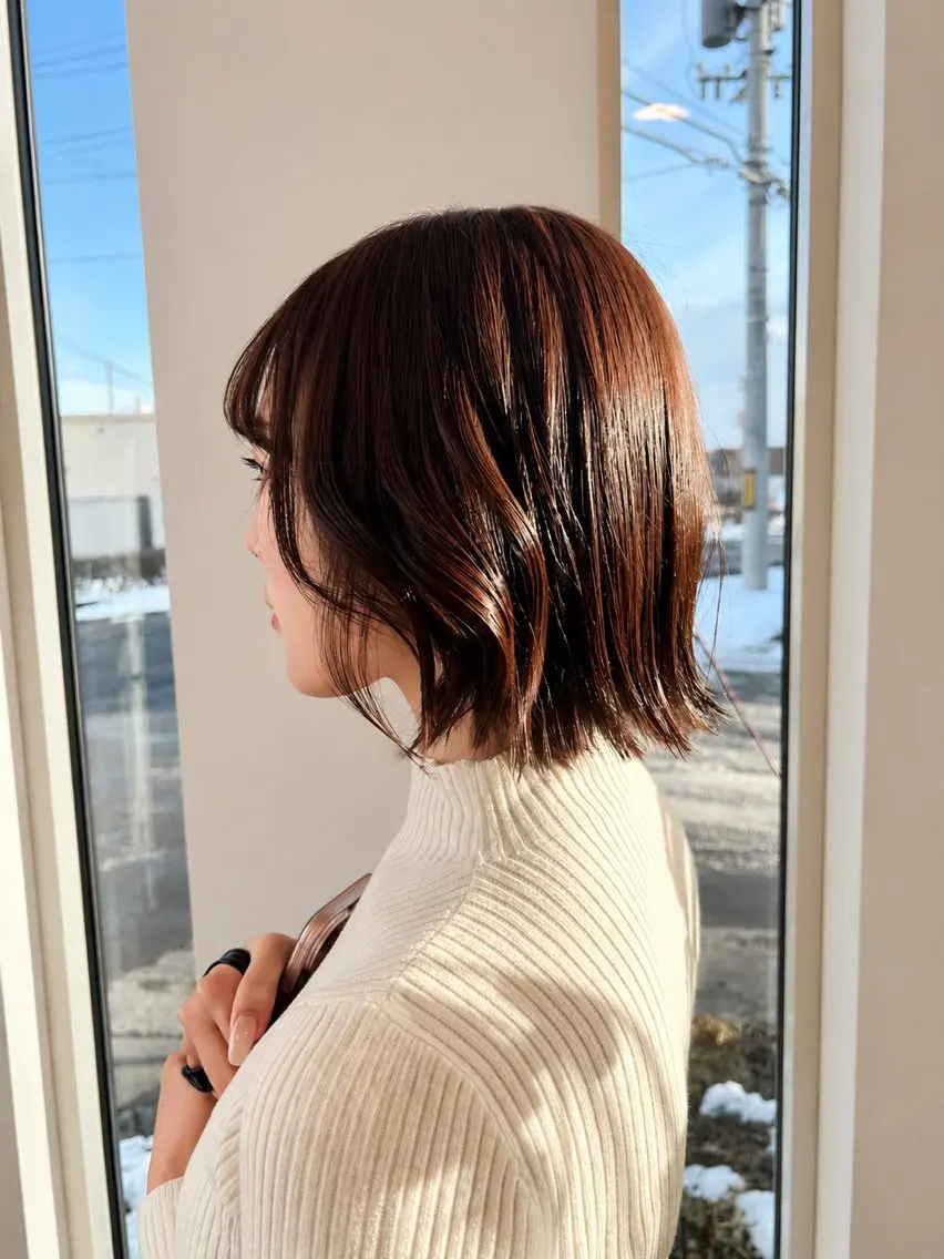ショート カット 【SOYON本厚木】 髪質改善　　武尊のヘアスタイル