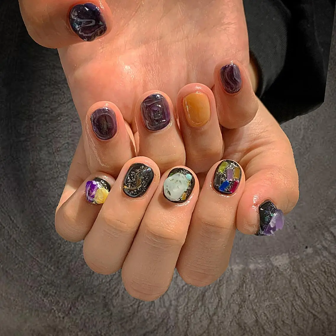 ネイル ハンドネイル ハンドケア lylynail YUUKAのネイルデザイン