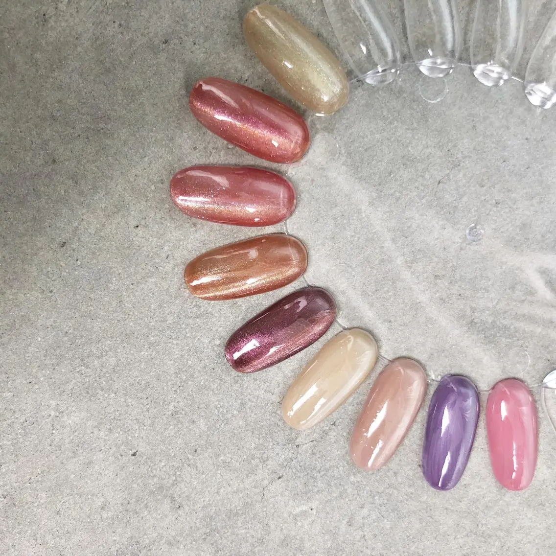 ネイル ジェルネイル マグネットネイル salon de fika【中崎町】のネイルデザイン