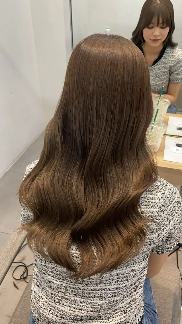 ロング カラー 髪質改善 ✨髪質改善✨美髪 矯正🫧小泉のヘアスタイル