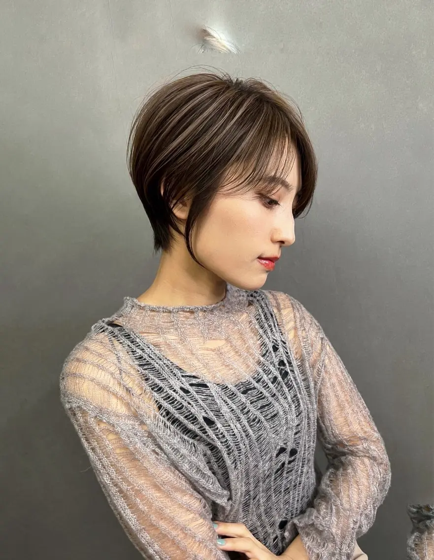 ショート 💖艶髪ショートヘア 韓国ヘア/asukaのヘアスタイル