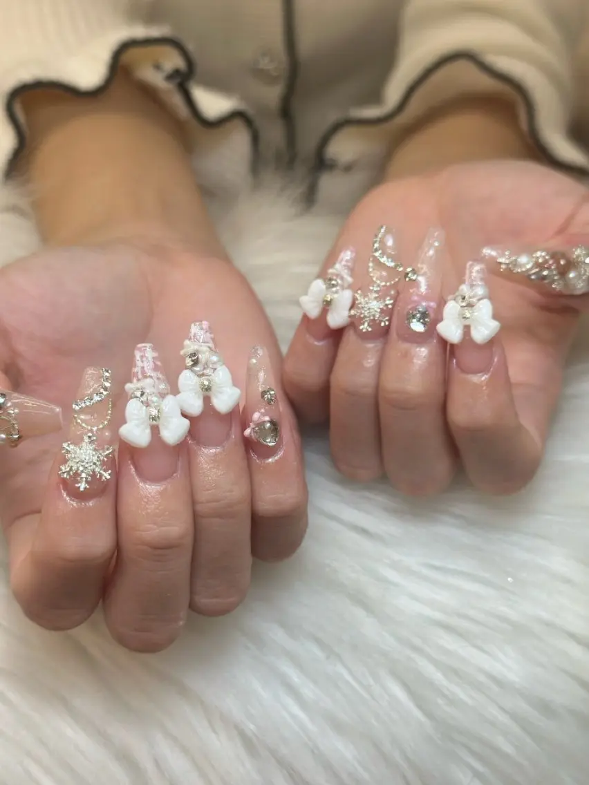 ネイル アートネイル ジェルネイル マグネットネイル ハンドネイル JennNail_ マオのネイルデザイン
