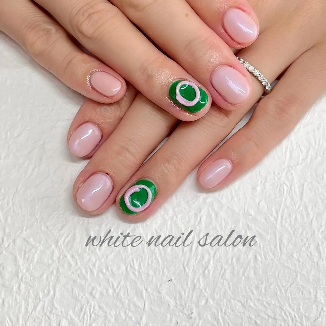 ネイル フットネイル ジェルネイル ハードジェル ラメ(グリッター) 持ち込み ハンドネイル white nail salonのネイルデザイン