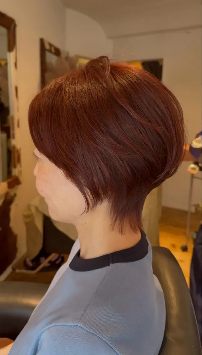 ショート カラー Mina🎀🥯 カットモデル募集中のヘアスタイル