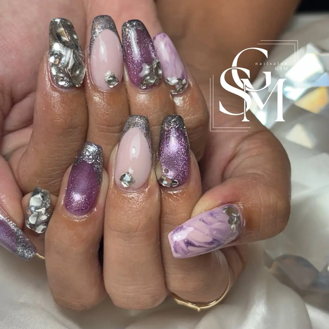 ネイル ハンドネイル nail salon GSMのネイルデザイン