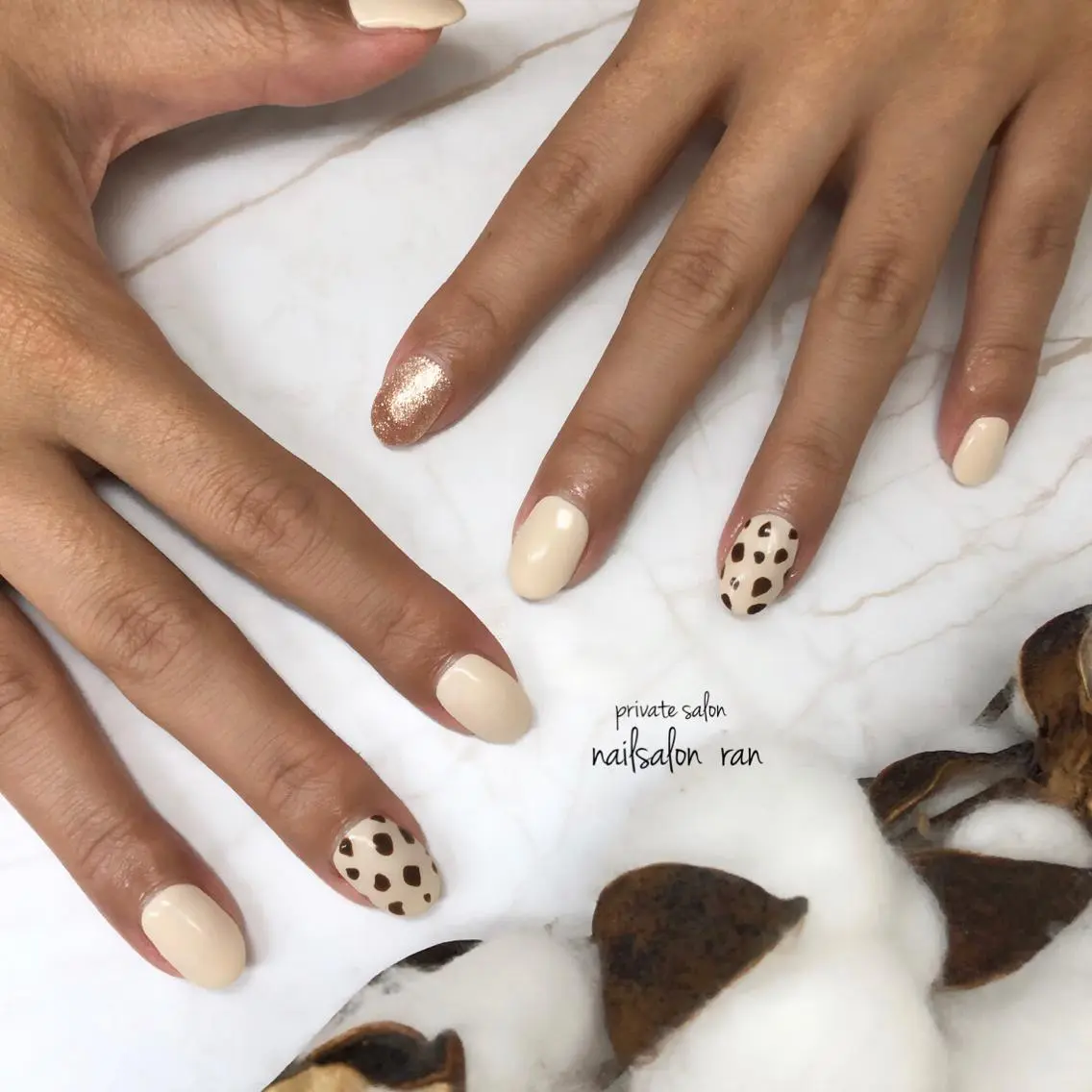 ネイル 持ち込み nailsalon ranのネイルデザイン
