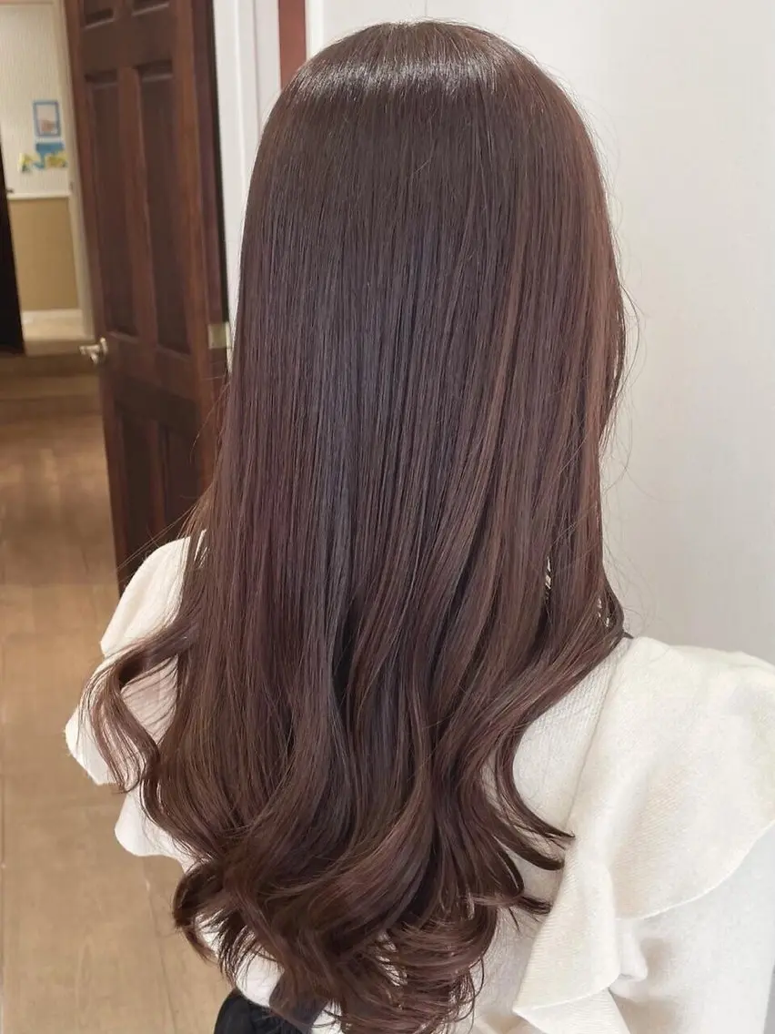 人気No.1*🤍カット+透け感カラー+うる艶1stepトリートメント🫧の写真