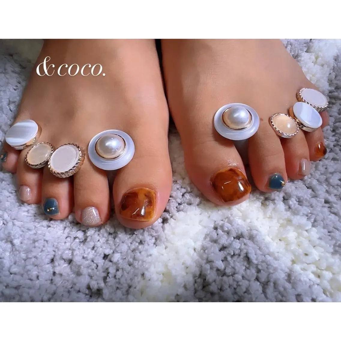 ネイル フットネイル ＆ coco.のネイルデザイン
