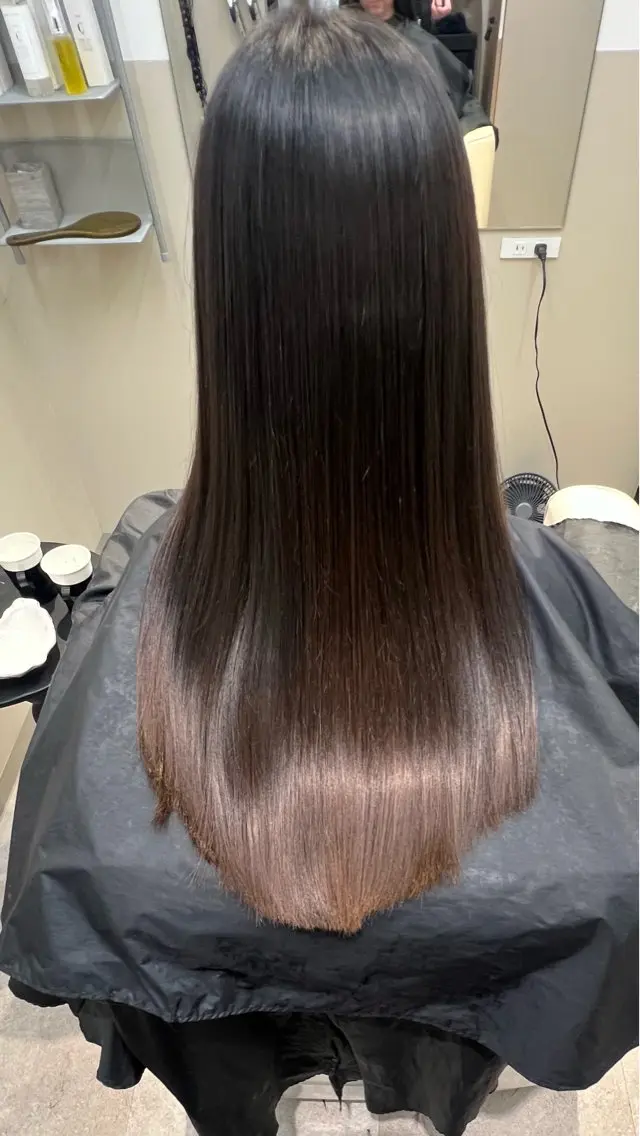 ロング カラー パーマ 髪質改善 縮毛矯正 トリートメント カット ヘアカラー トリートメント 神戸三宮美髪矯正 髪質改善特化★神田のヘアスタイル