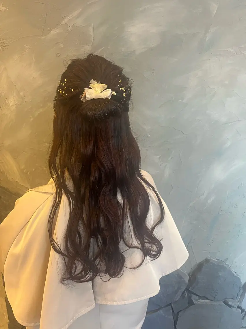 ヘアアレンジ ヘアセット echo 米田 まりゑのヘアスタイル