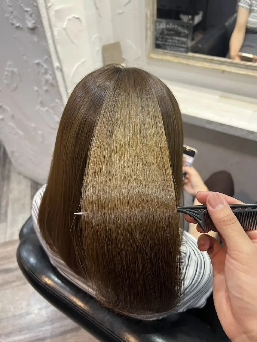 ロング 柴田 冬羽のヘアスタイル