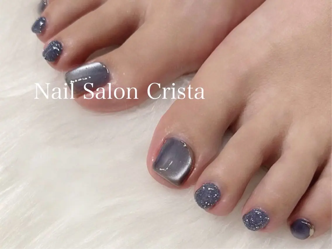 ネイル フットネイル CRISTA MOMOのネイルデザイン