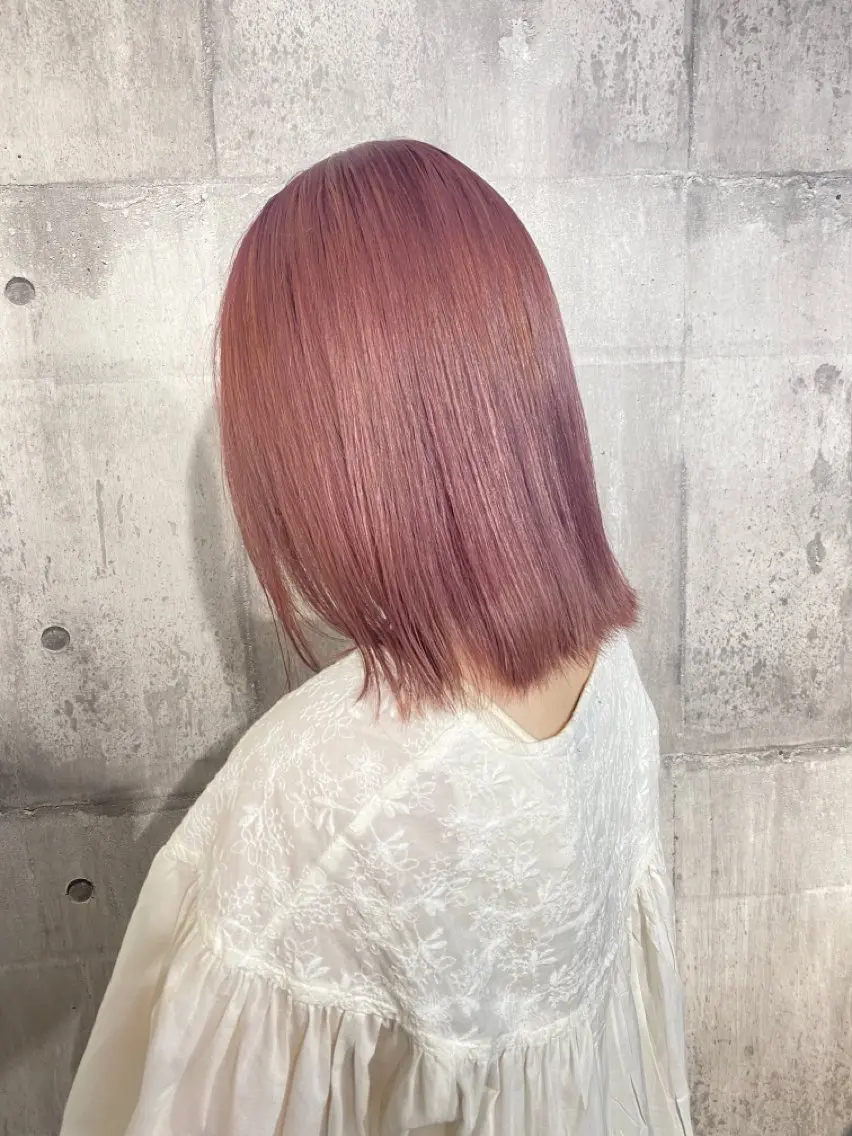 ミディアム ヘアカラー Maison 寺尾拓朗のヘアスタイル