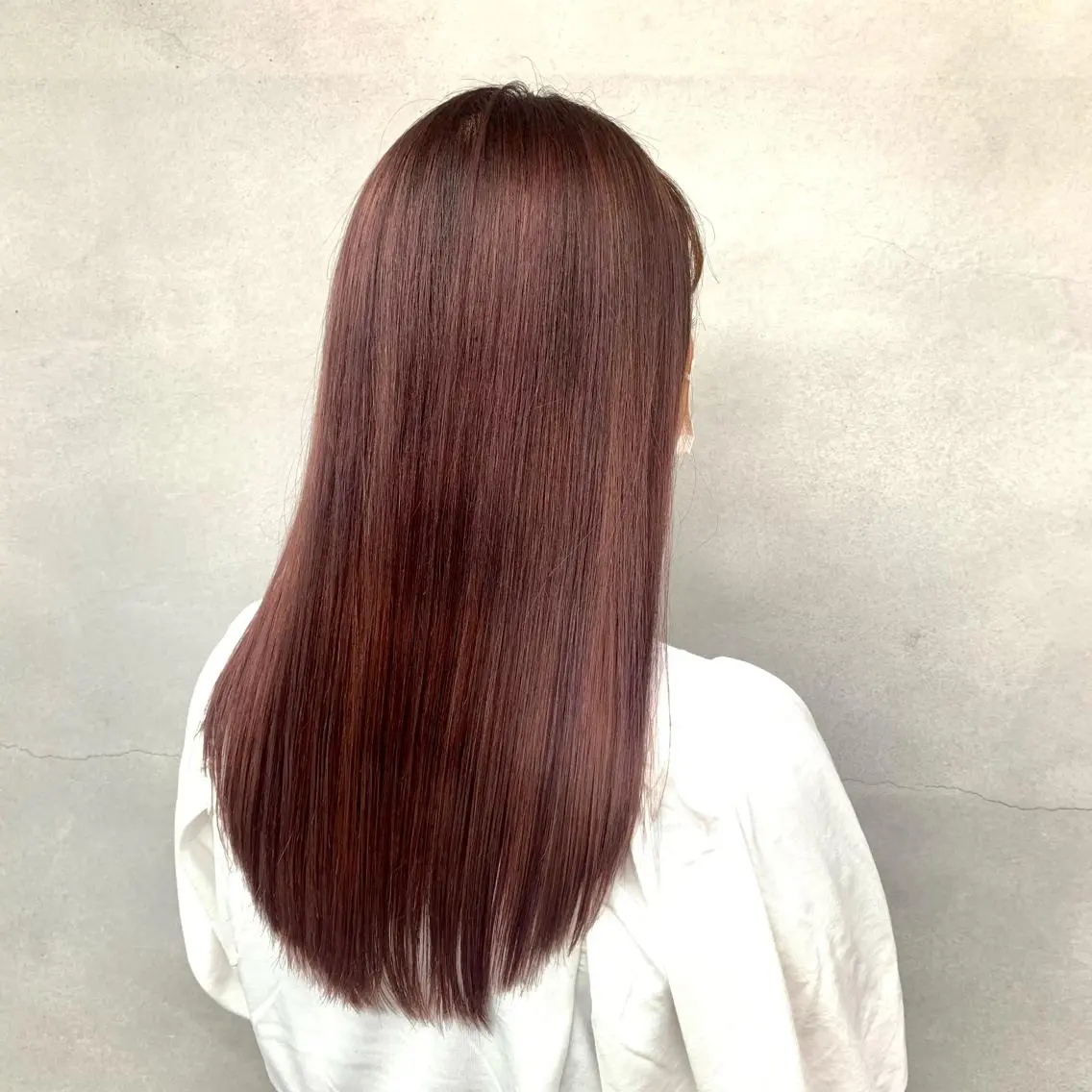 ロング ヘアカラー トリートメント ︎︎🧸 ユリ ︎︎🧸のヘアスタイル