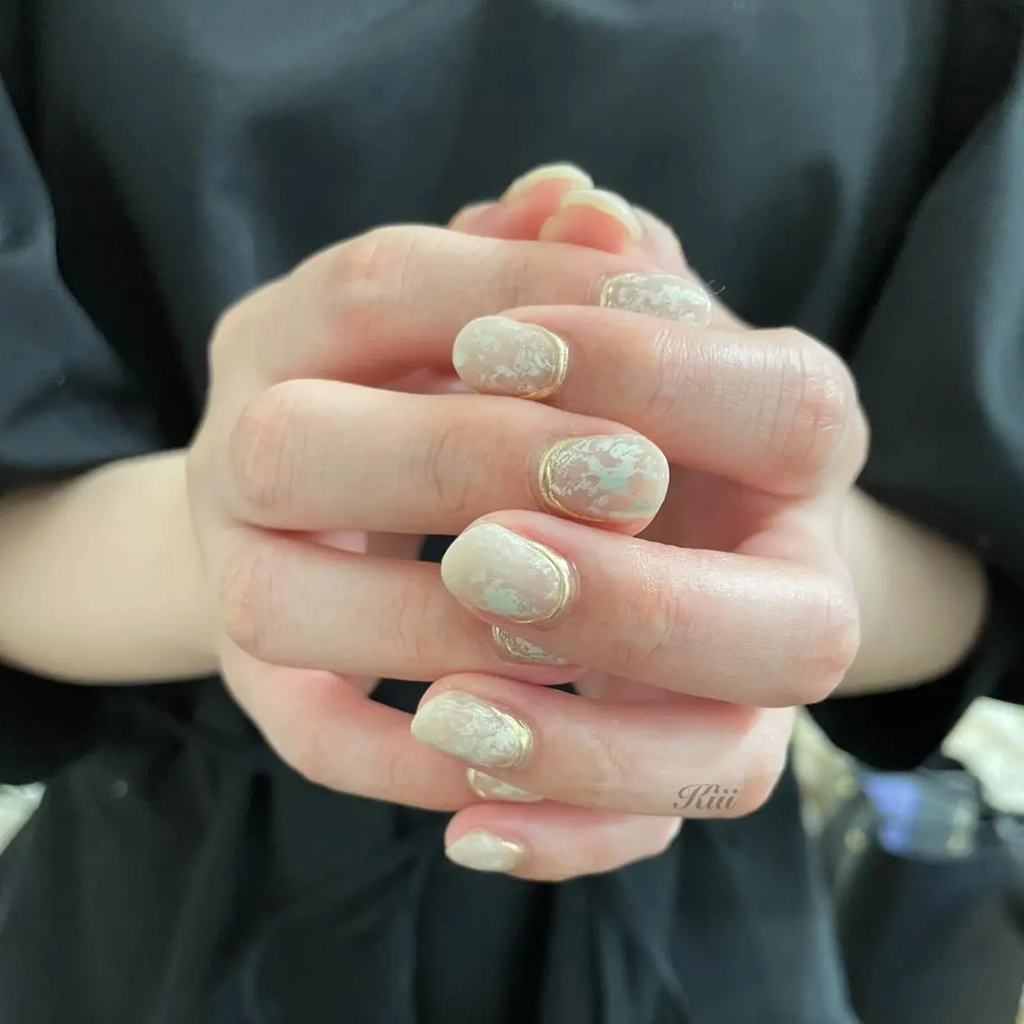 ネイル ハンドネイル フットネイル kiii.__ ✴︎*のネイルデザイン