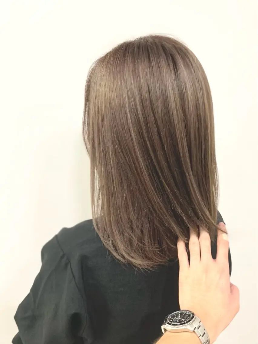 カラー 💠レディース特化 外崎美柚💠のヘアスタイル