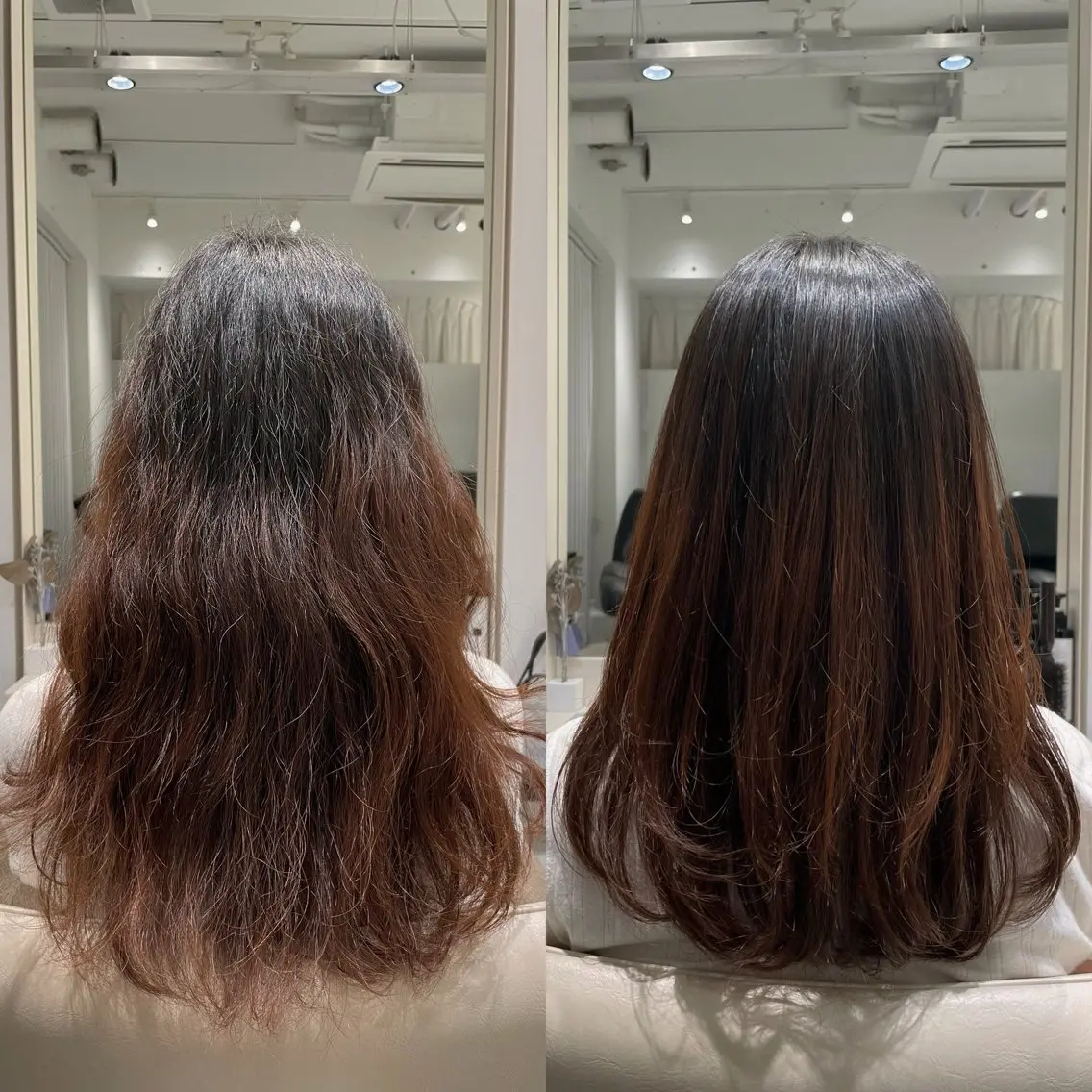 ロング カラー 似合わせスタイル 表参道🌿ちえのヘアスタイル