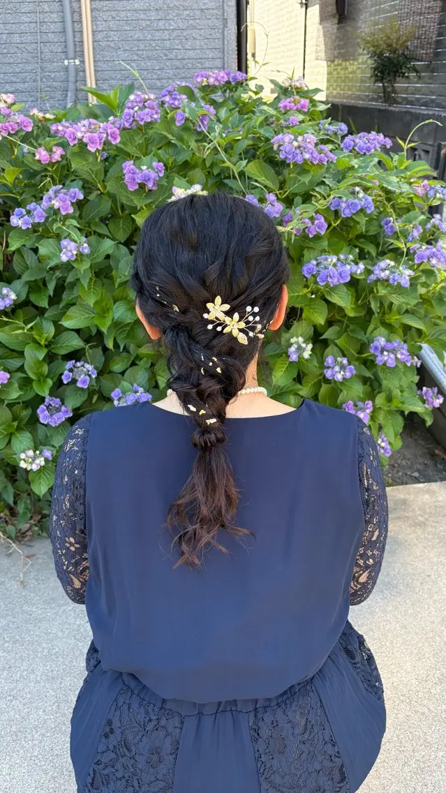 ヘアアレンジ 町田 晴香のヘアスタイル