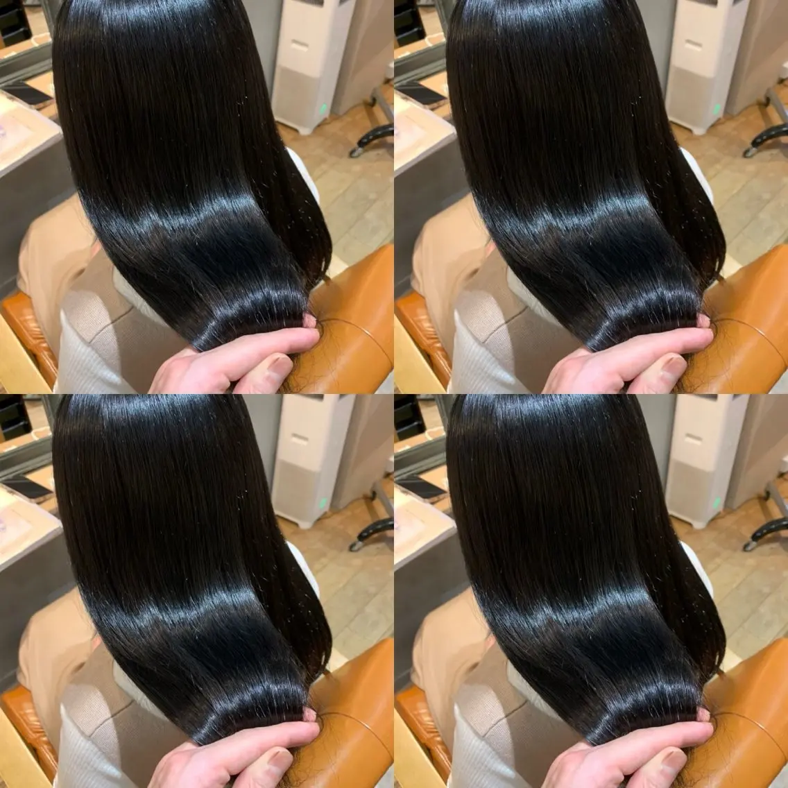 ロング カラー 黒髪 ブルーカラー ブルーブラック 髪質改善 カット ヘアカラー トリートメント 店長✨髪質改善✖️ 透明感カラー／純大のヘアスタイル