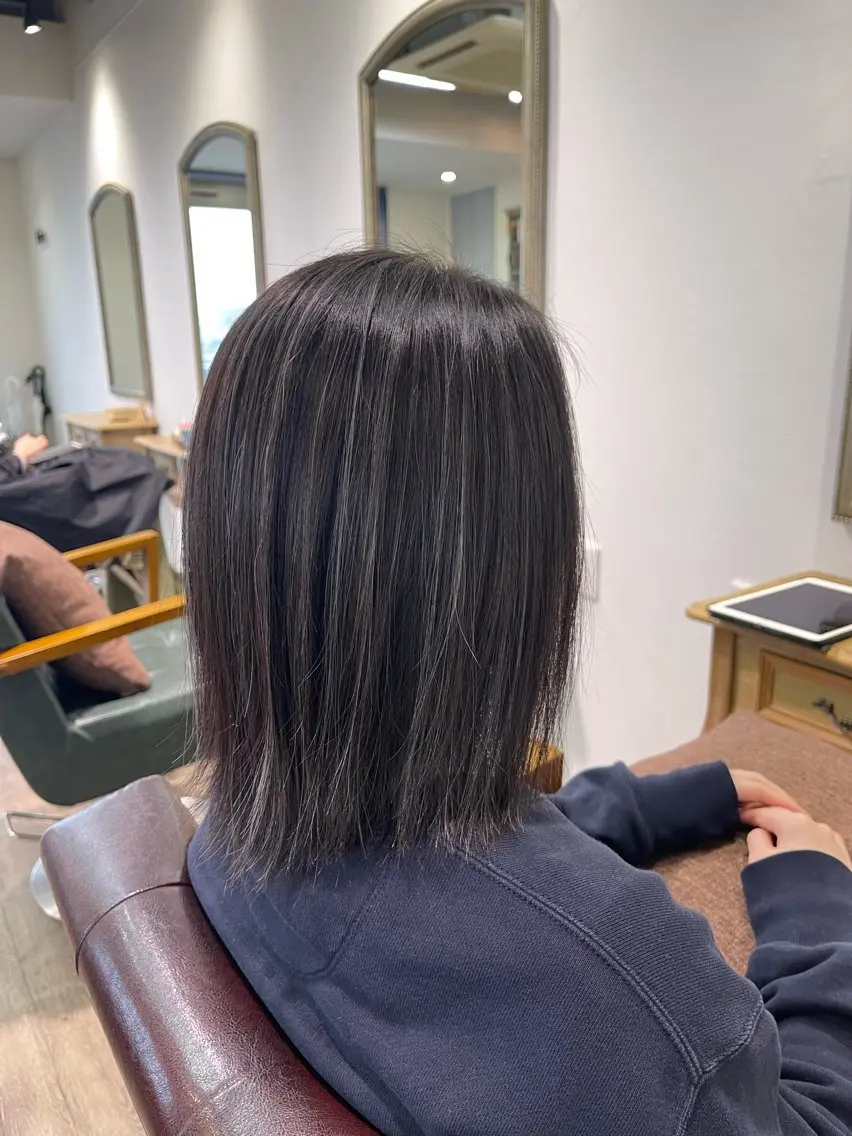 セミロング ヘアカラー Felice Erikaのヘアスタイル
