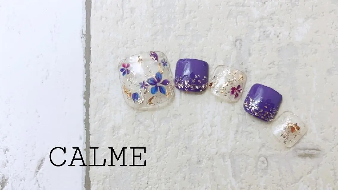 ネイル フットネイル CALME ♡のネイルデザイン