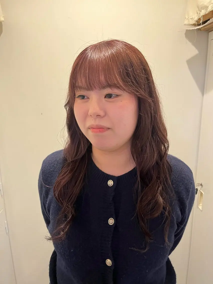 ロング カラー 透明感カラー ヘアカラー loty shionのヘアスタイル