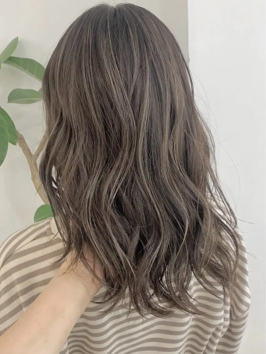 ロング カラー ヘアカラー 似合わせ×ハイトーン ブリーチカラー/大雅のヘアスタイル