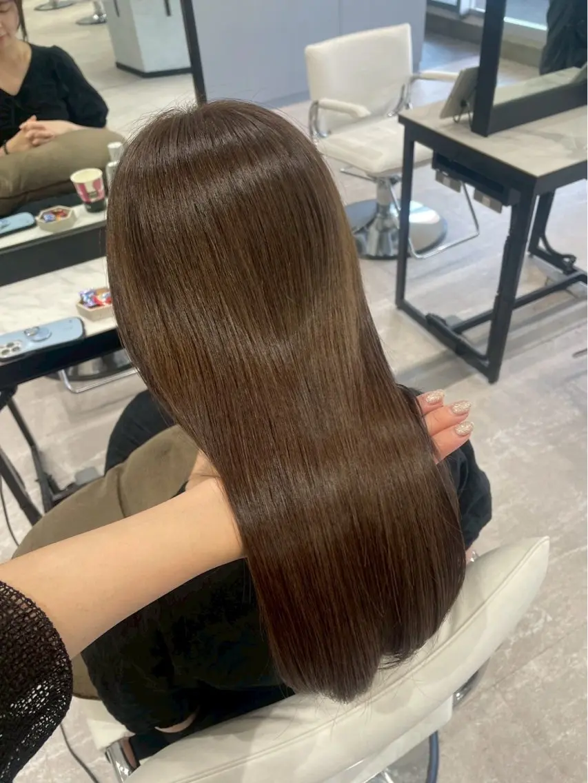 ロング パーマ ショータのヘアスタイル
