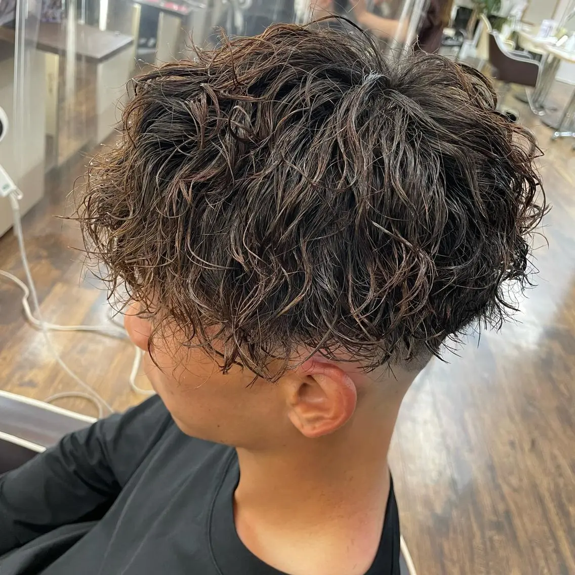 パーマ メンズ メンズパーマ スパイラルパーマ カット パーマ 【メンズ特化】渡部 京弘/パーマのヘアスタイル