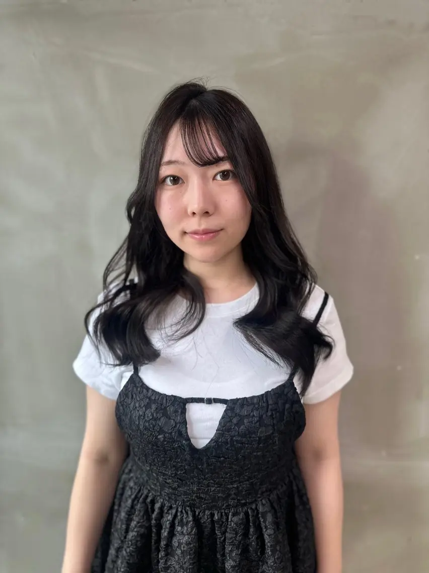 ロング カラー カット ヘアカラー ︎︎カイ ミズキ 🎀のヘアスタイル