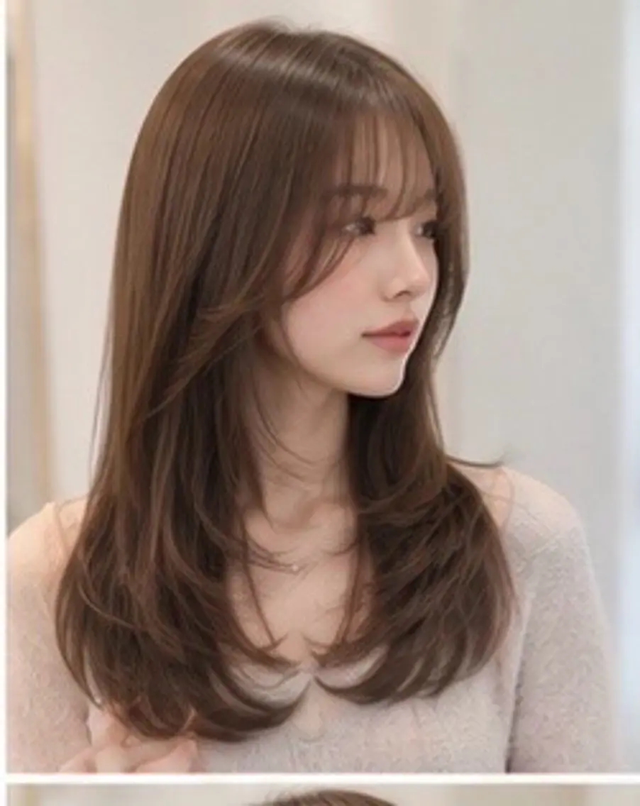 ロング レイヤーカット ロング 似合わせカット メンズ/レイヤーショ ート/似合わせ特化のヘアスタイル