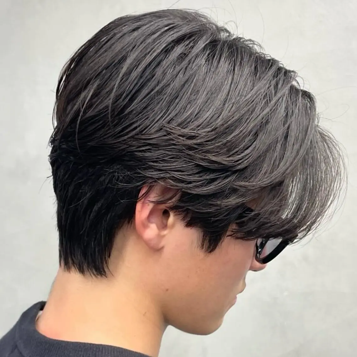 ミディアム パーマ ヘアアレンジ メンズ fifth 石川 凪のヘアスタイル