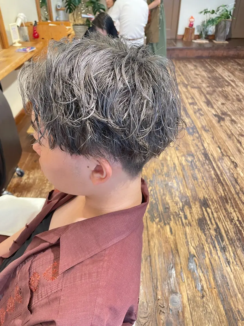 メンズ メンズパーマ 板坂 美穂のヘアスタイル