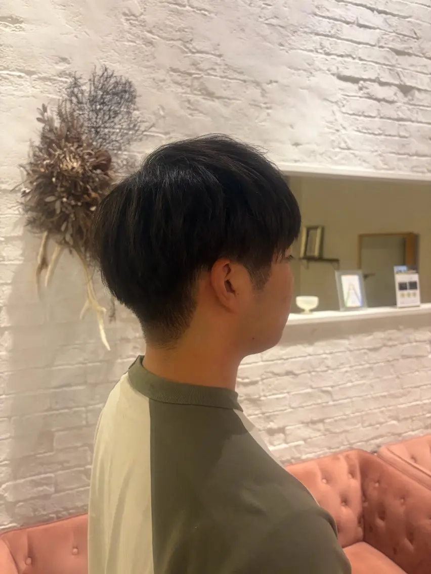 メンズ MAHAE 東芝のヘアスタイル