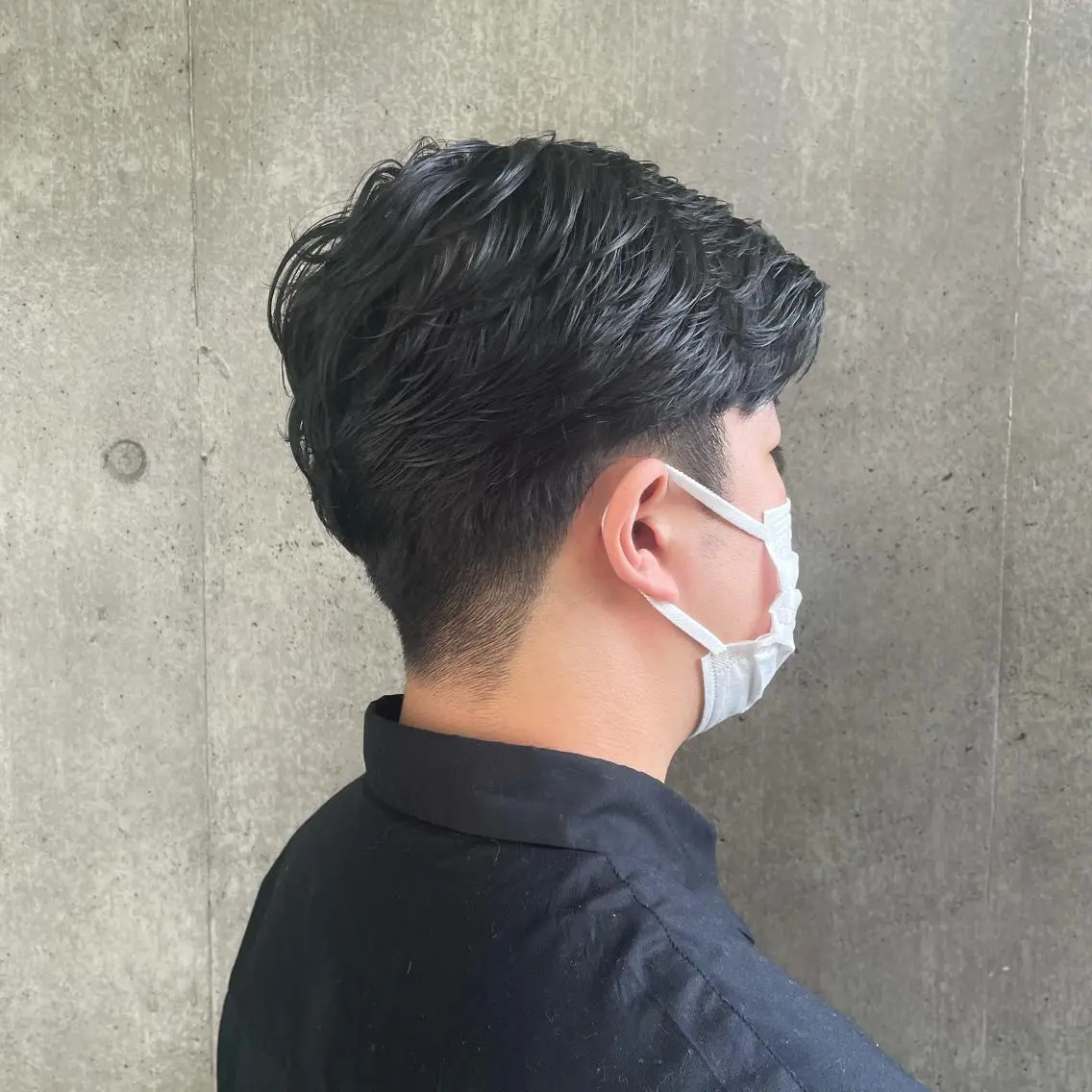 パーマ メンズ もりたみかこ 美容師お休み中のヘアスタイル